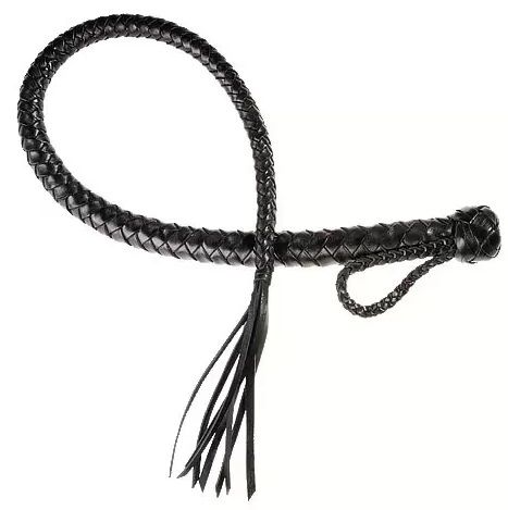 Чёрная плеть  Змея  - 60 см.